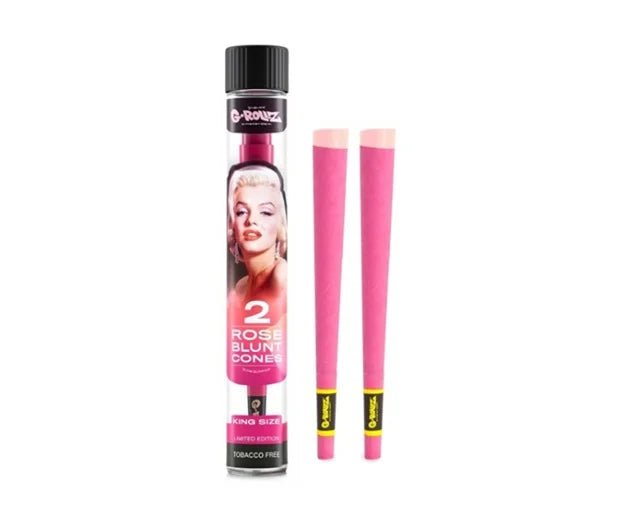 2X Blunt Petalos de Rosa Marilyn G-rollz - BaePink