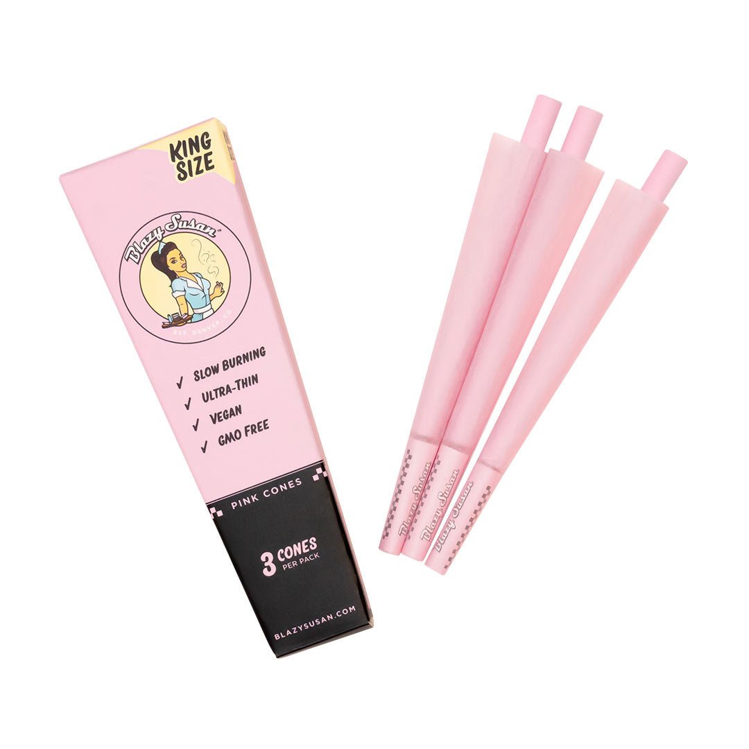 3 Conos Pre-enrolados King Size Blazy Susan - BaePink