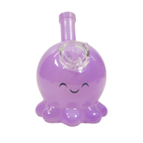 Bubbler Pulpo Purple Clear