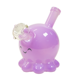 Bubbler Pulpo Purple Clear
