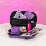 Pack Estuche Grande Morado + Moledor + Papelería 🪻💜