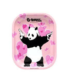 Bandeja Métalica Panda Banksy Pequeña G-Rollz - BaePinkBandeja