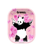 Bandeja Métalica Panda Banksy Pequeña G-Rollz - BaePinkBandeja