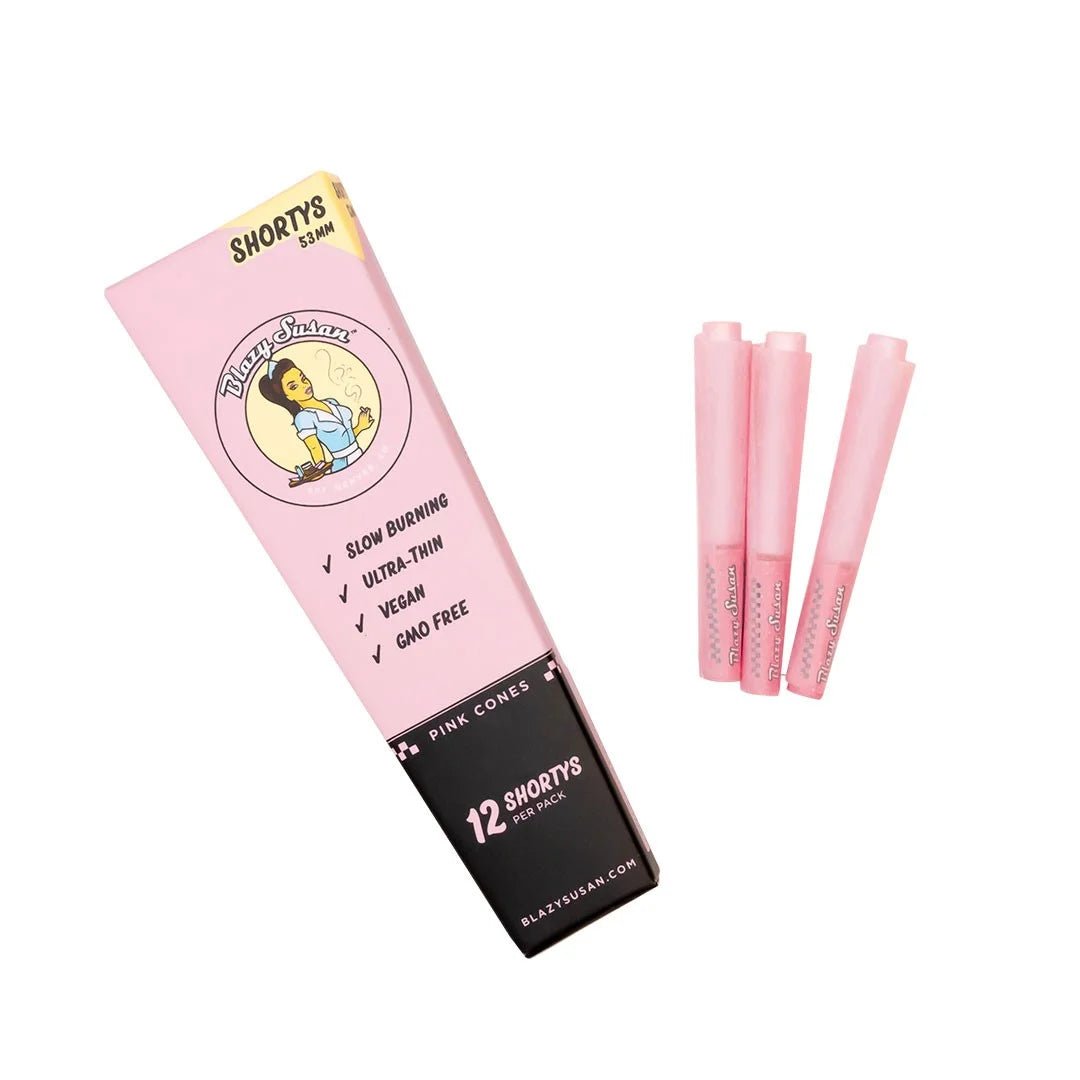 Blazy Susan Conos Pre-enrolados Shorty 12 uds. - BaePinkPapelillos