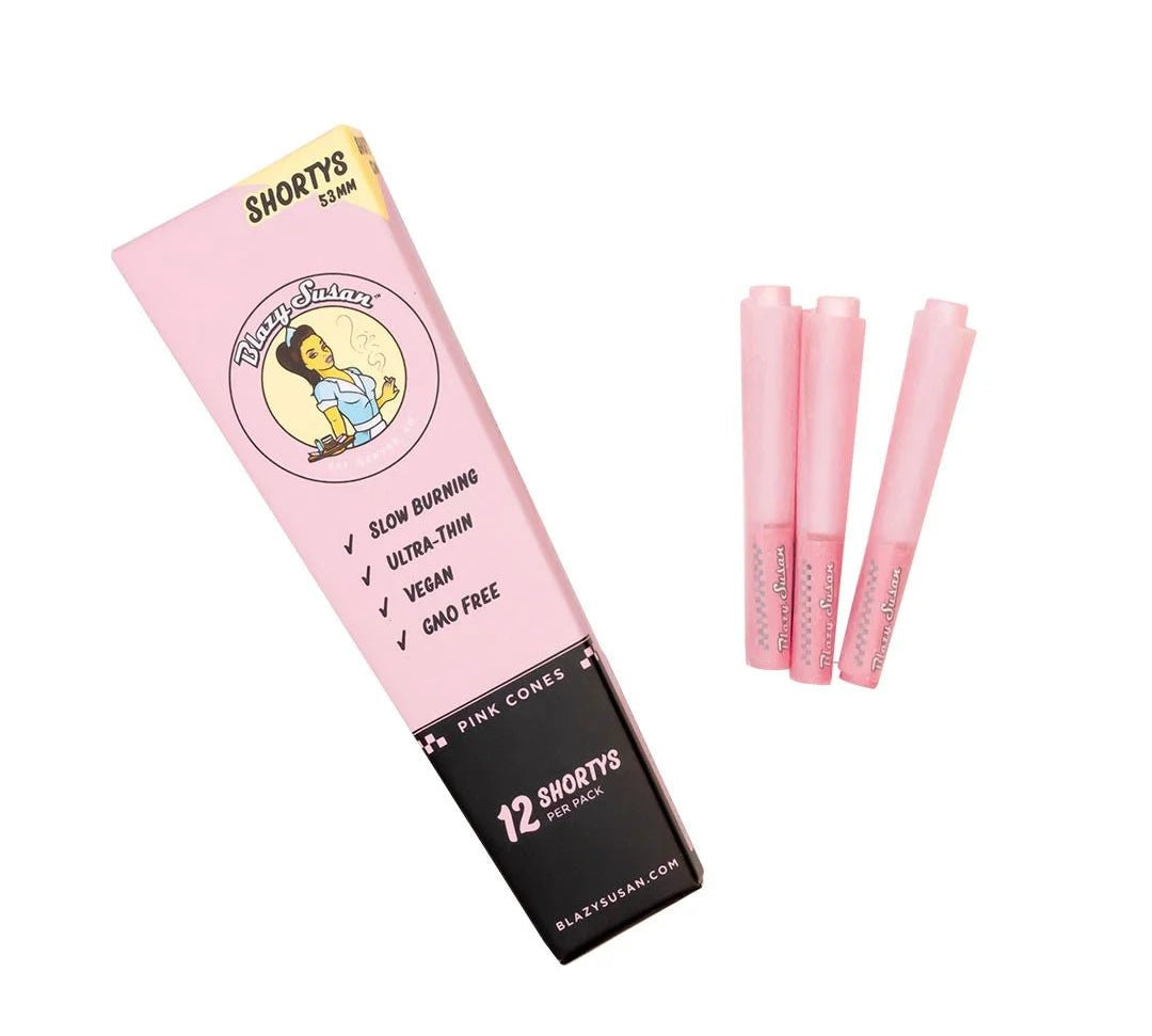 Blazy Susan Conos Pre-enrolados Shorty 12 uds. - BaePinkPapelillos
