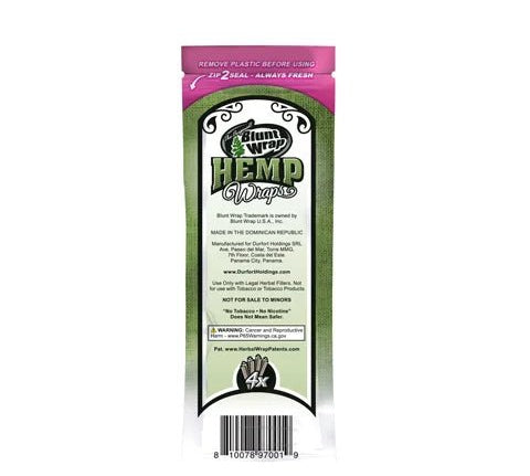 Blunt Wrap Bubblegum x4 - BaePinkBlunt