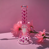 Bong Corazones 25 cms - BaePink