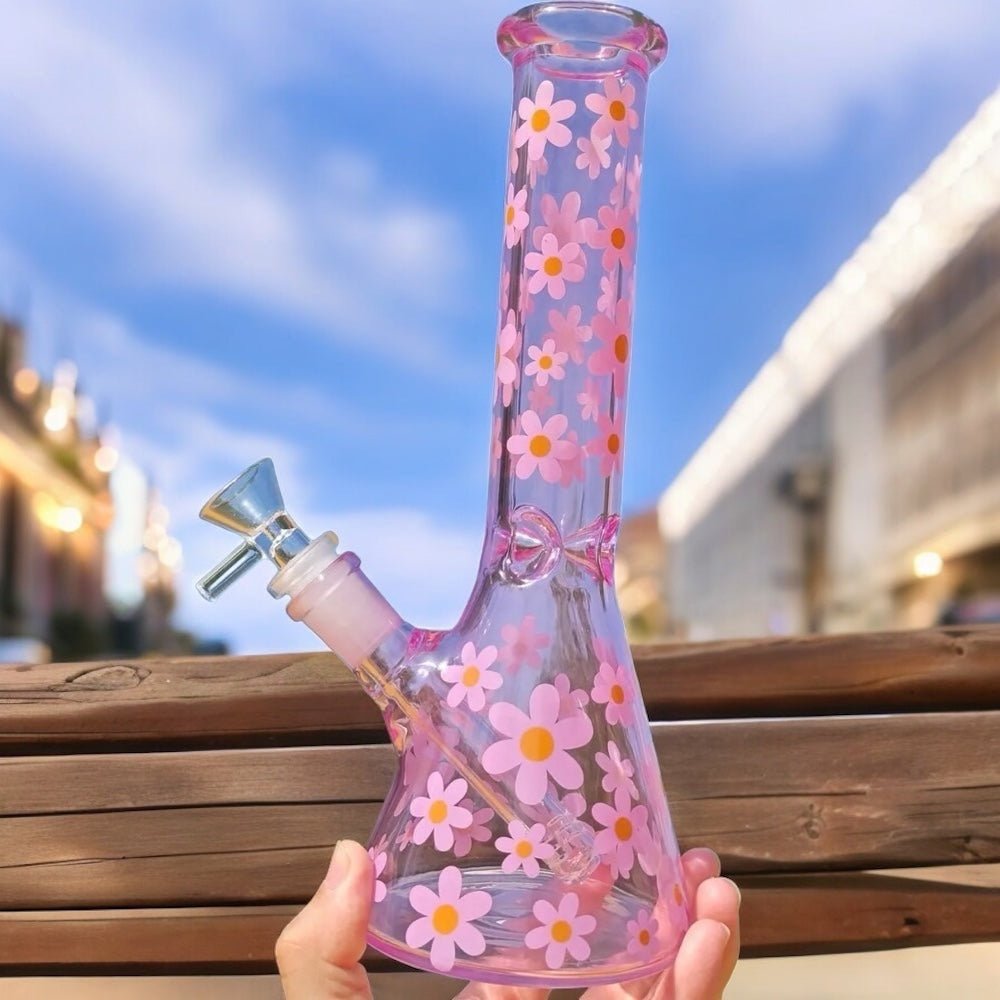 Bong Flor 25 cms - BaePink