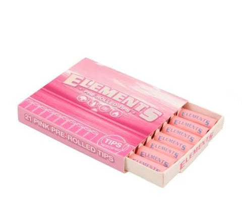 Boquillas Pre-enroladas Pink Elements - BaePink