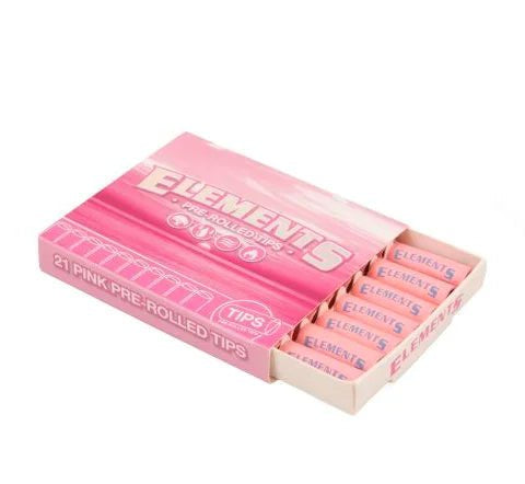 Boquillas Pre-enroladas Pink Elements - BaePink