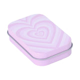 Caja Contenedora Metálica Corazones - BaePink