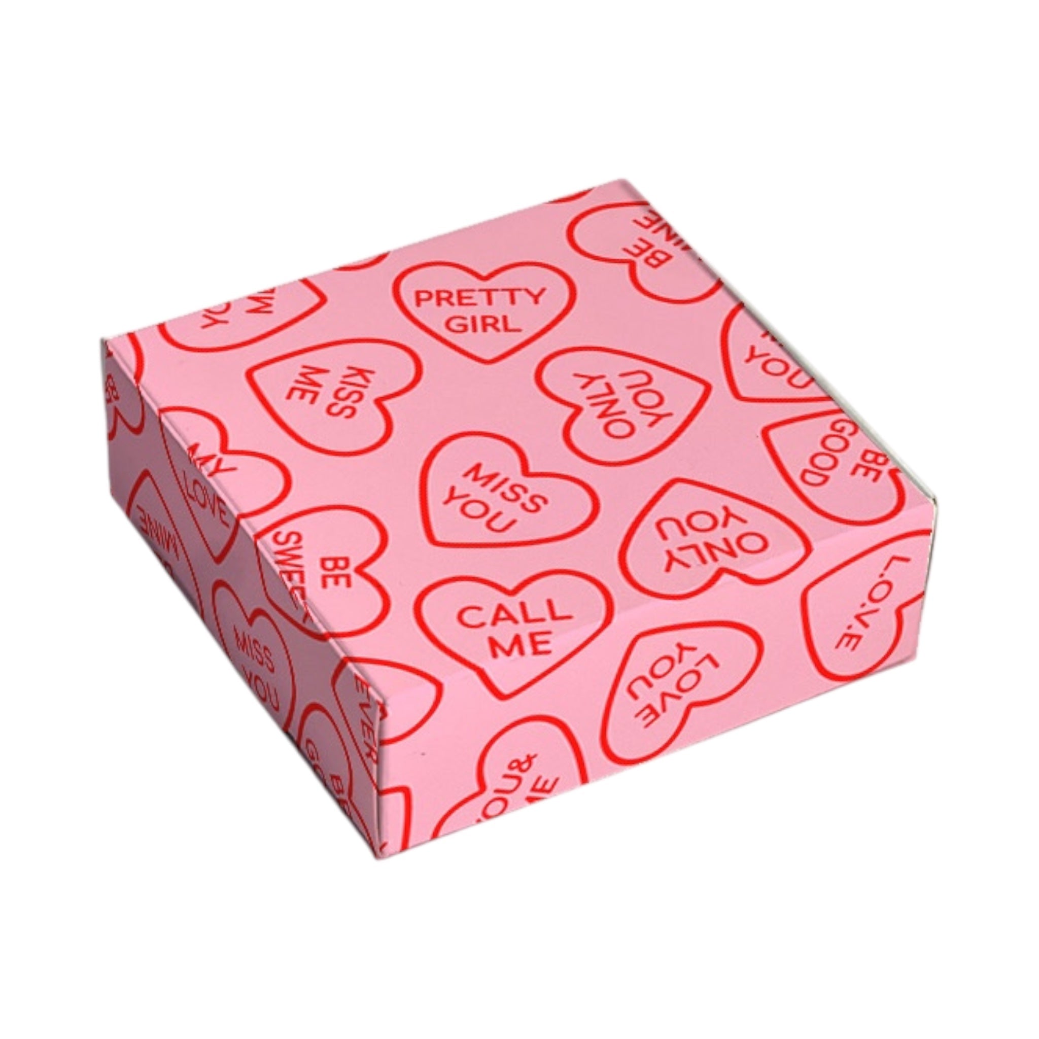 Caja de Regalo San Valentín 12x12x4 cms - BaePink