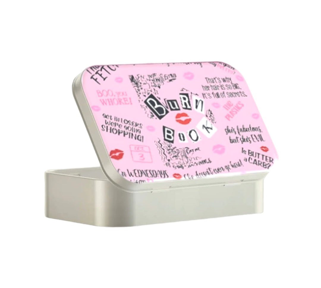 Caja Metálica Chicas Pesadas (Burn Book) - BaePink