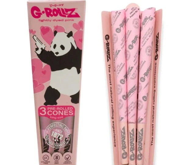 Conos G-Rollz King Size Panda Pink - BaePink