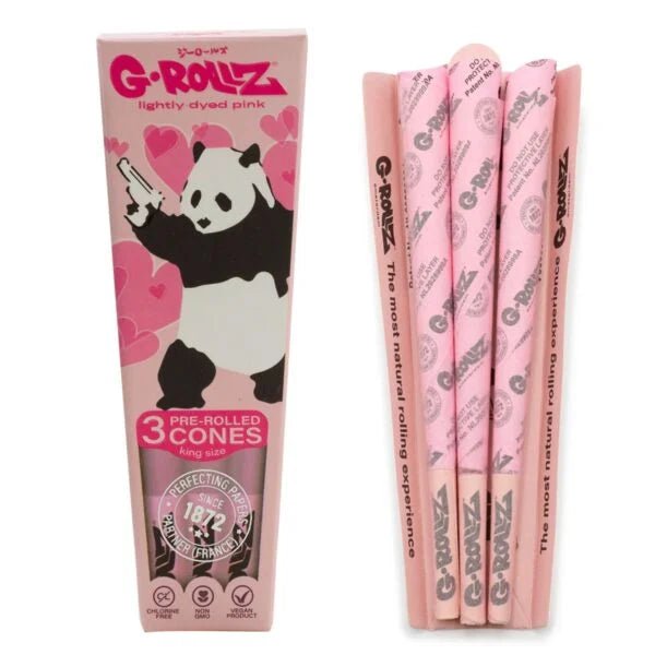 Conos G-Rollz King Size Panda Pink - BaePink