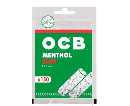Filtros 6 mm OCB Menthol Slim - BaePink