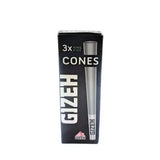 Gizeh 3 Conos Pre-enrolados King Size Black - BaePinkPapelillos