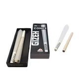 Gizeh 3 Conos Pre-enrolados King Size Black - BaePinkPapelillos
