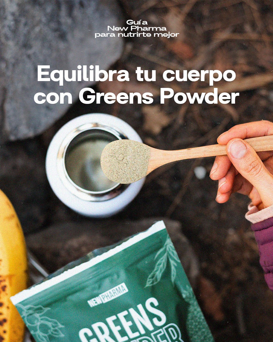 Greens Powder Polvo - 120 g - BaePink