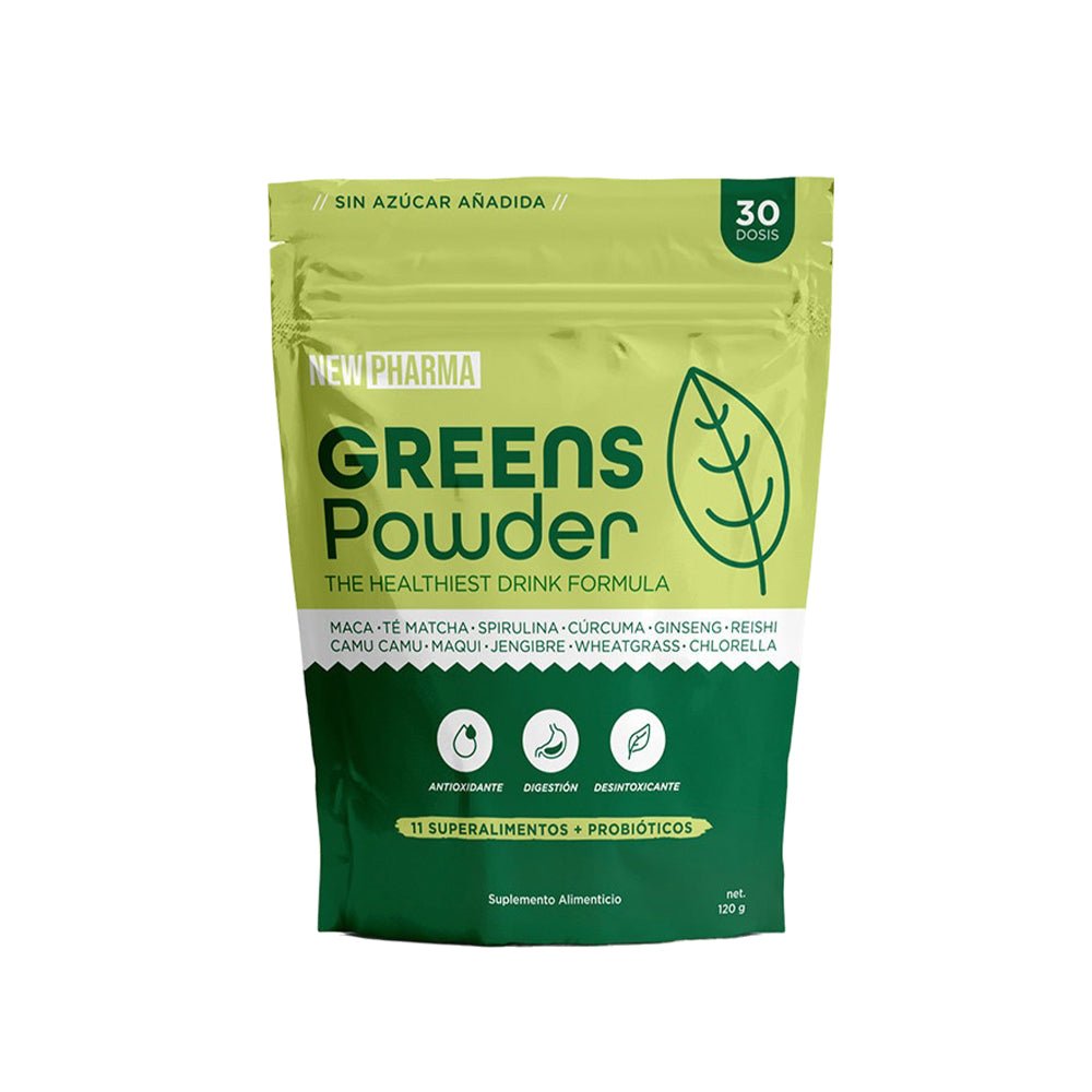 Greens Powder Polvo - 120 g - BaePink