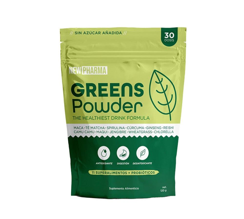 Greens Powder Polvo - 120 g - BaePink