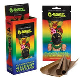 Hemp Wraps X 4 Tutti Fruti G-Rollz - BaePinkBlunt