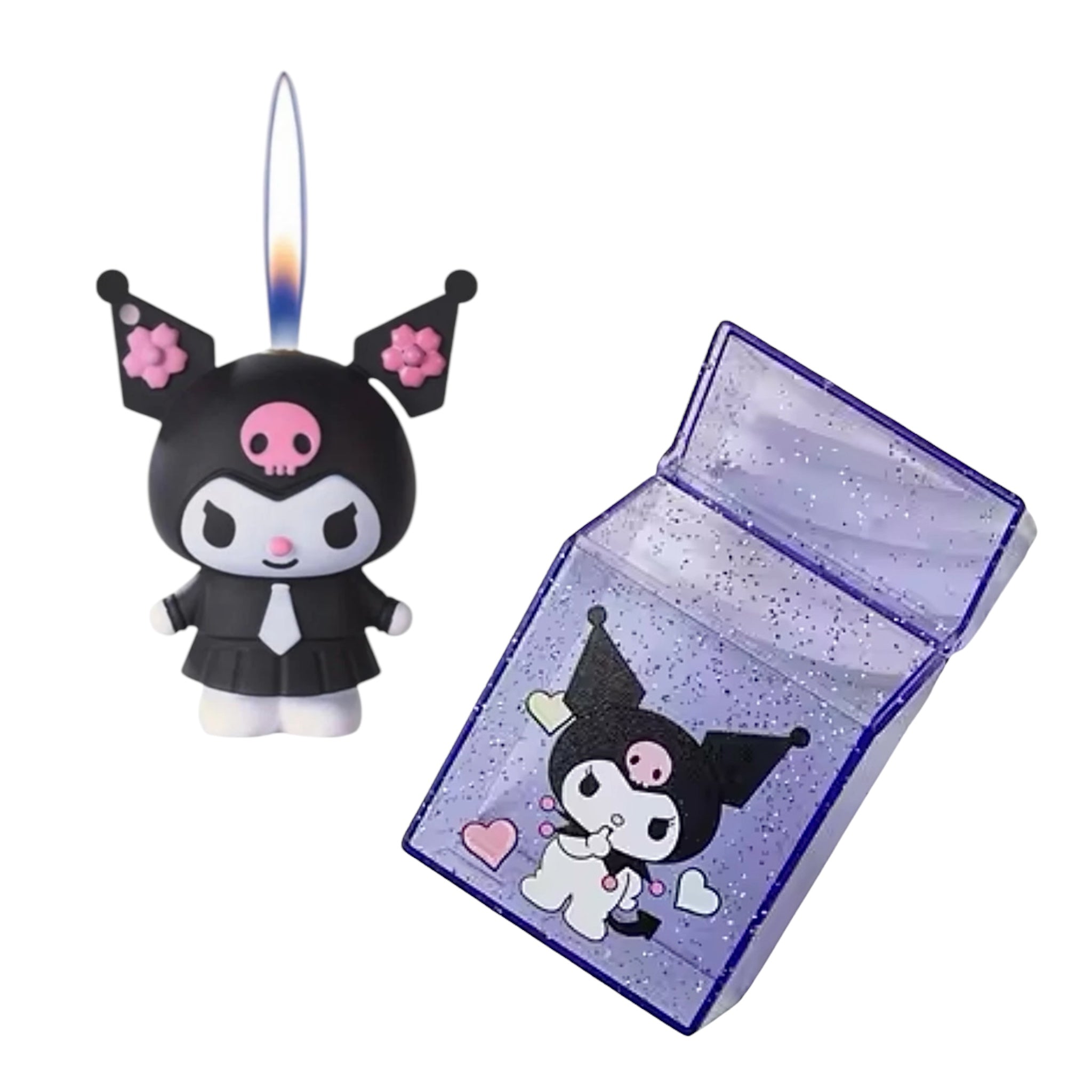 Kit Kuromi Encendedor + Cajetilla - BaePink