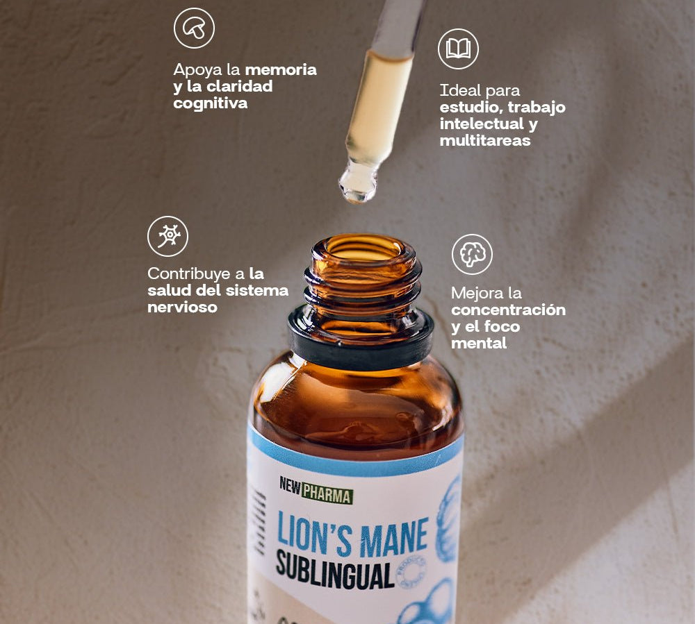 Melena de León Sublingual 30 ml - BaePink