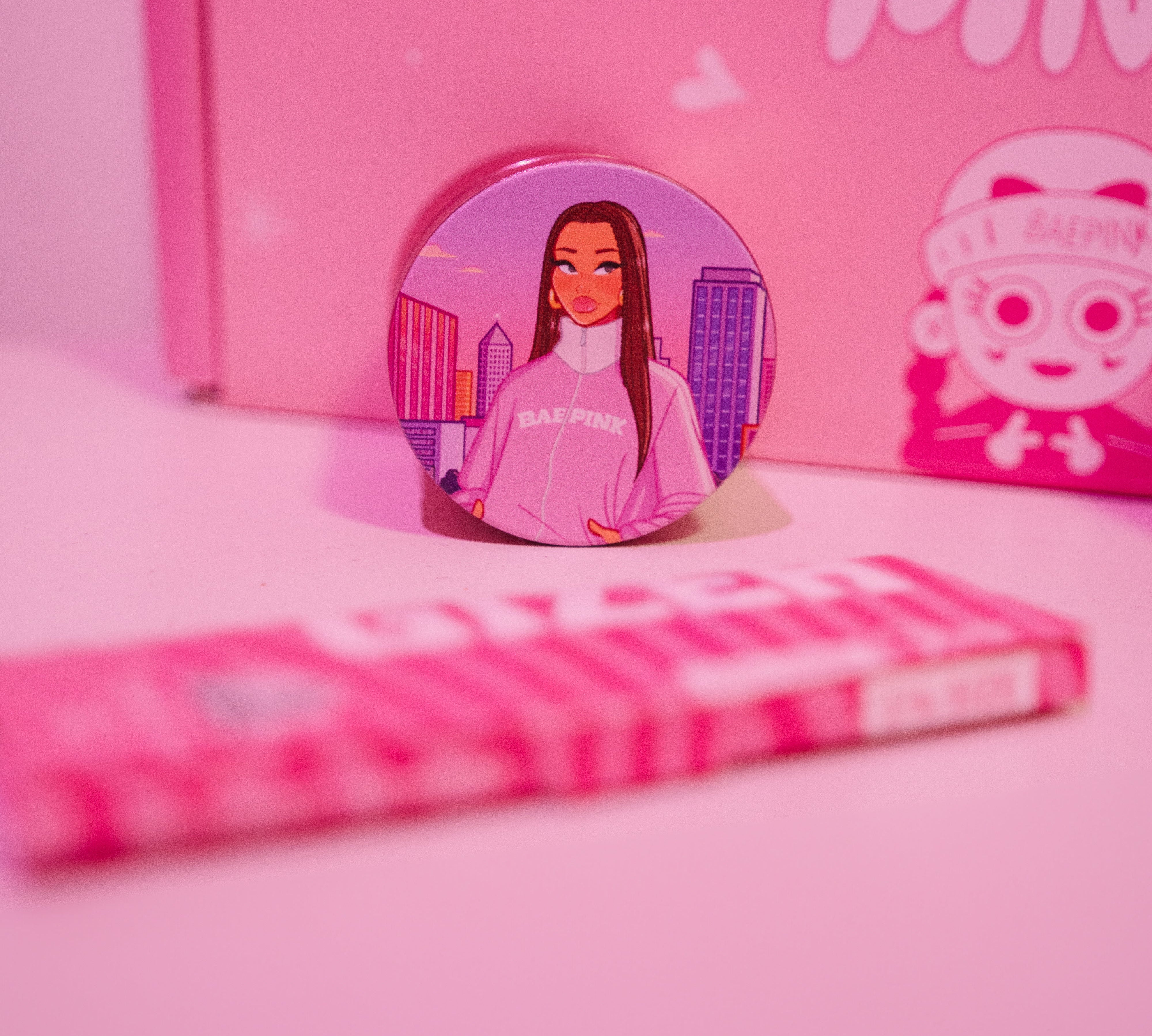 Moledor BaePink Aluminio 40mm - BaePink