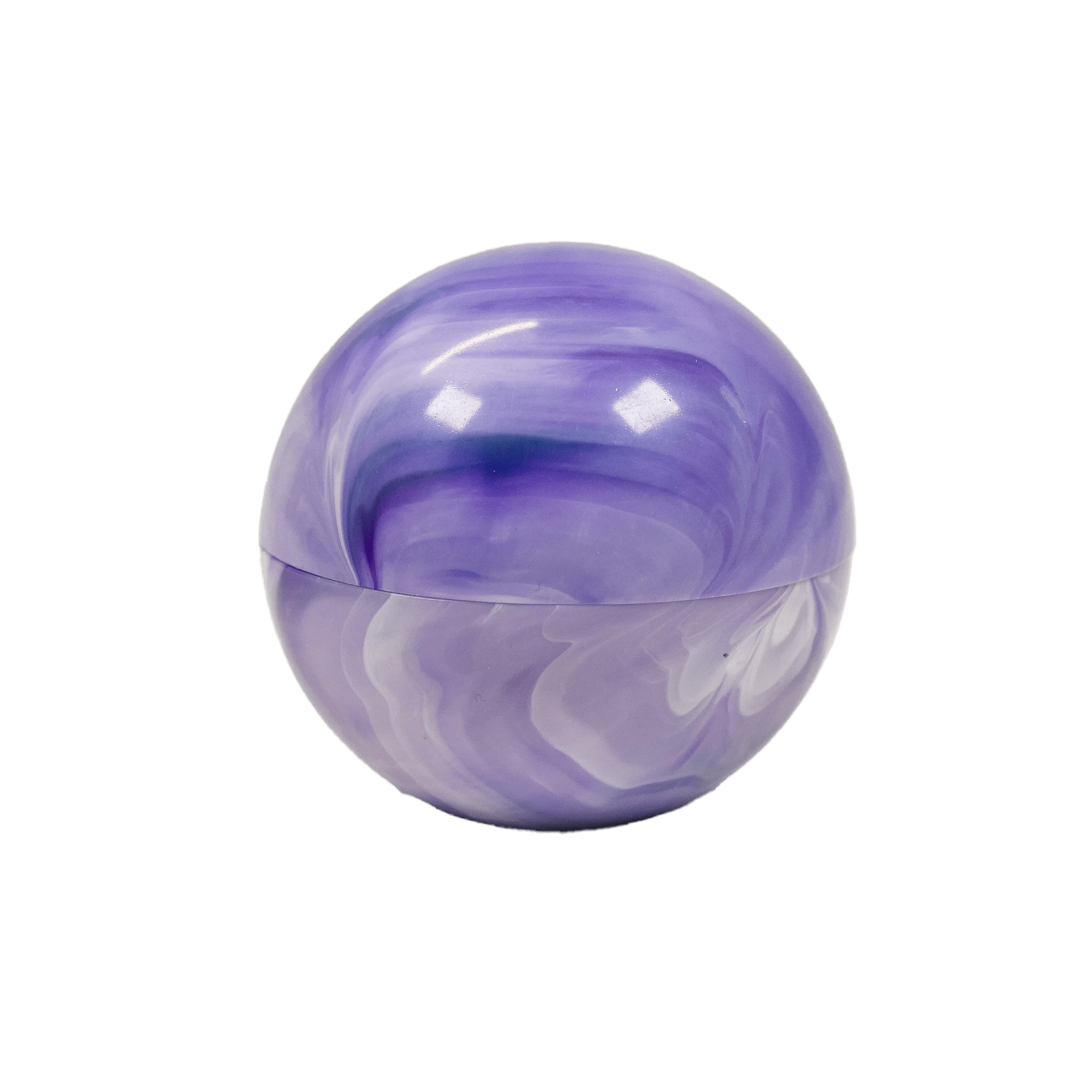 Moledor Esferico Marmolado Morado 50 mm - BaePinkMoledor