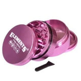 Moledor Pink Aluminio 60mm 4 partes Elements - BaePink