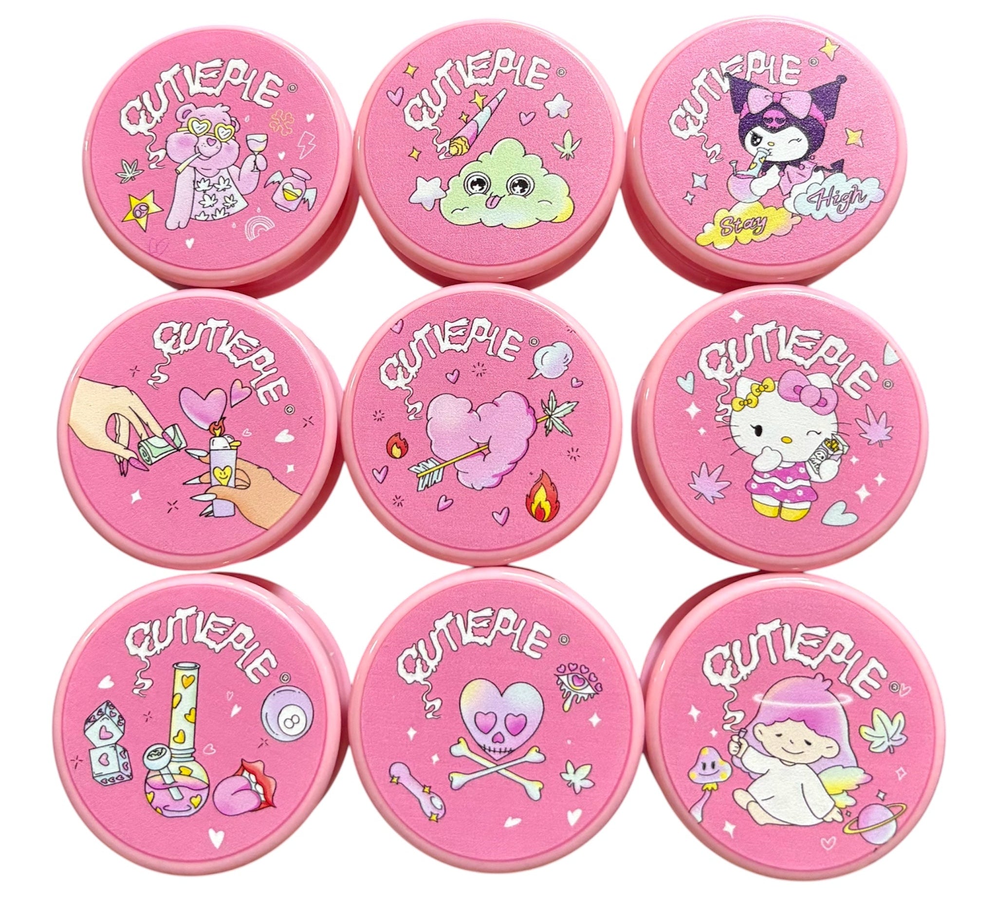 Moledor Plástico 60 mm - BaePink