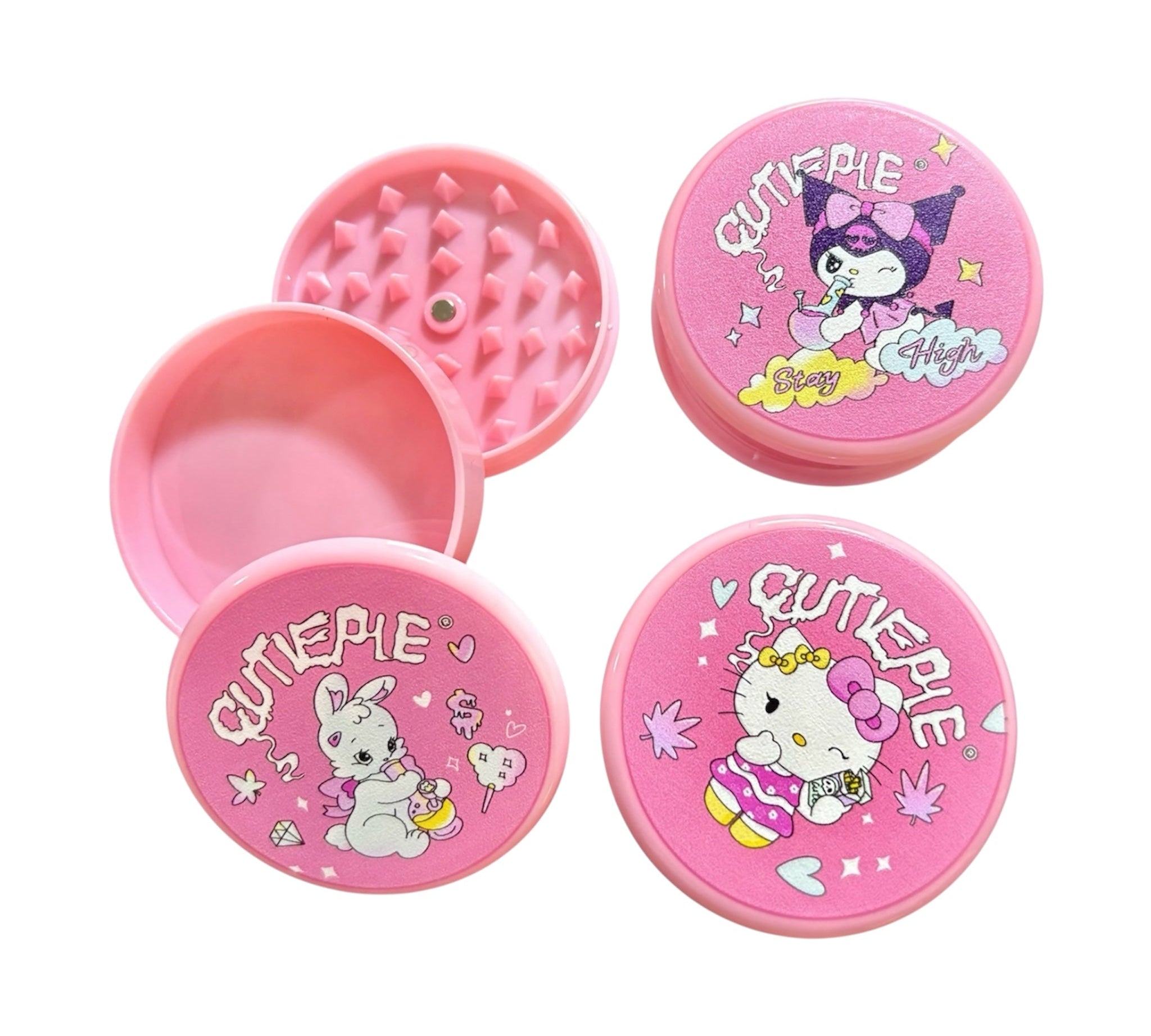 Moledor Plástico 60 mm - BaePink