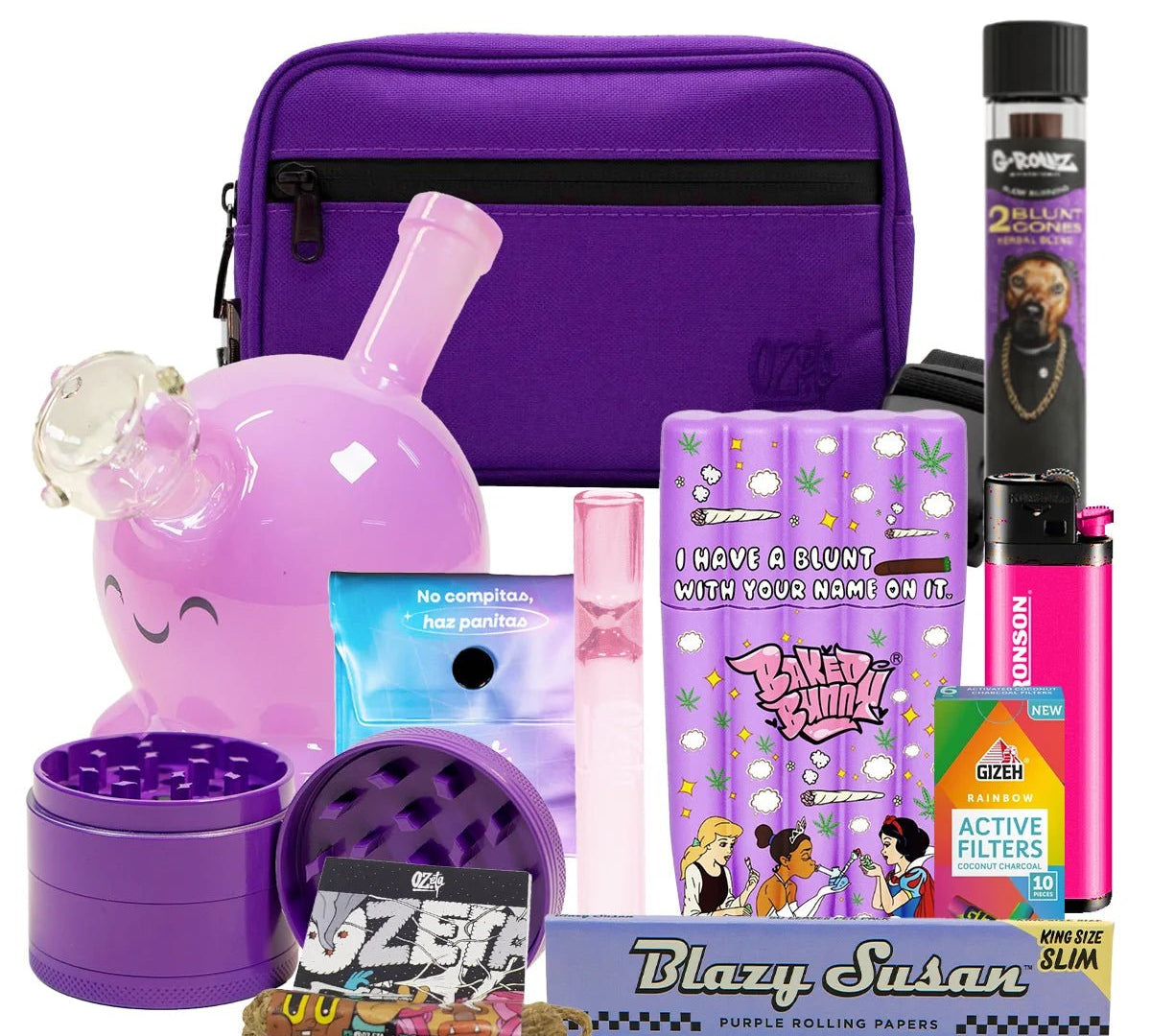 Pack Bolso Morado + Bubbler + Papelería 😮‍💨💜 - BaePinkPack