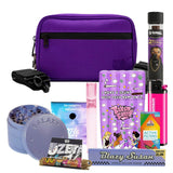Pack Bolso Morado + Moledor Cerámico + Papelería 🦄💜 - BaePinkPack