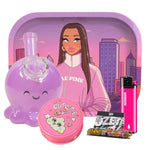 Pack Bong Pulpo + Moledor + Bandeja 🐙💗 - BaePinkPack