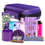 Pack Estuche Grande Morado + Moledor + Papelería 🪻💜 - BaePinkPack