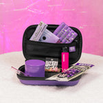 Pack Estuche Grande Morado + Moledor + Papelería 🪻💜 - BaePinkPack