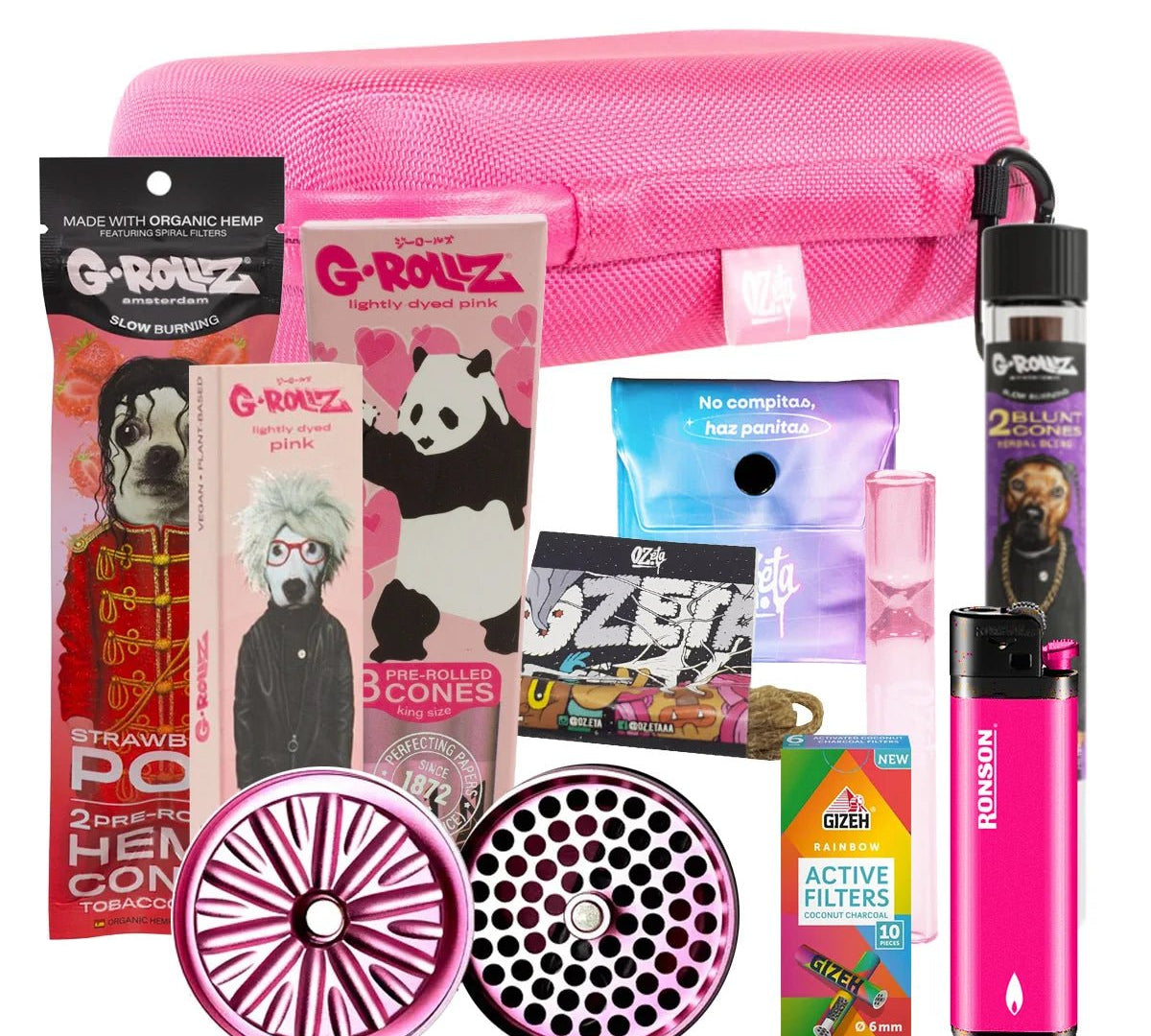 Pack Estuche Grande Rosado + Galaxy Pro Model + Papelería 💗✨ - BaePinkPack