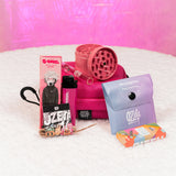 Pack Estuche Mediano Rosado + Moledor + Papelería 💞✨ - BaePinkPack