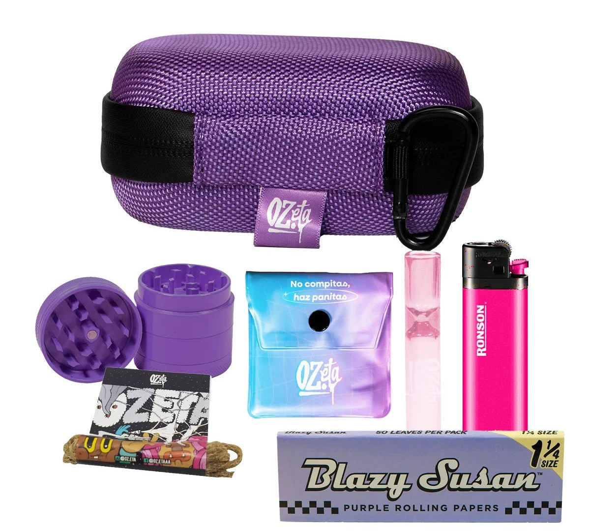 Pack Estuche Pequeño Morado + Papelería 🪻💜 - BaePinkPack