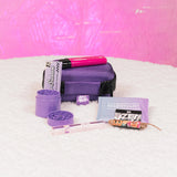 Pack Estuche Pequeño Morado + Papelería 🪻💜 - BaePinkPack