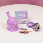 Pack Morado Bong Pulpo + Moledor Aesthetic 🔮✨ - BaePinkPack