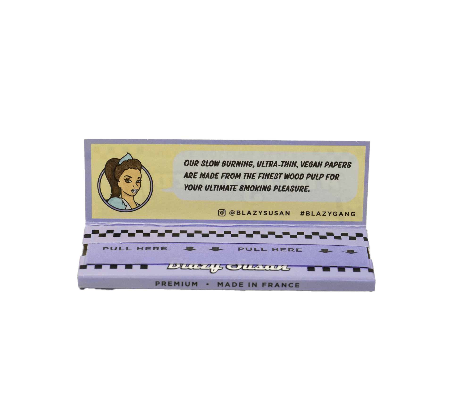 Papelillo Blazy Susan 1 1/4 Purple - BaePinkPapelillos