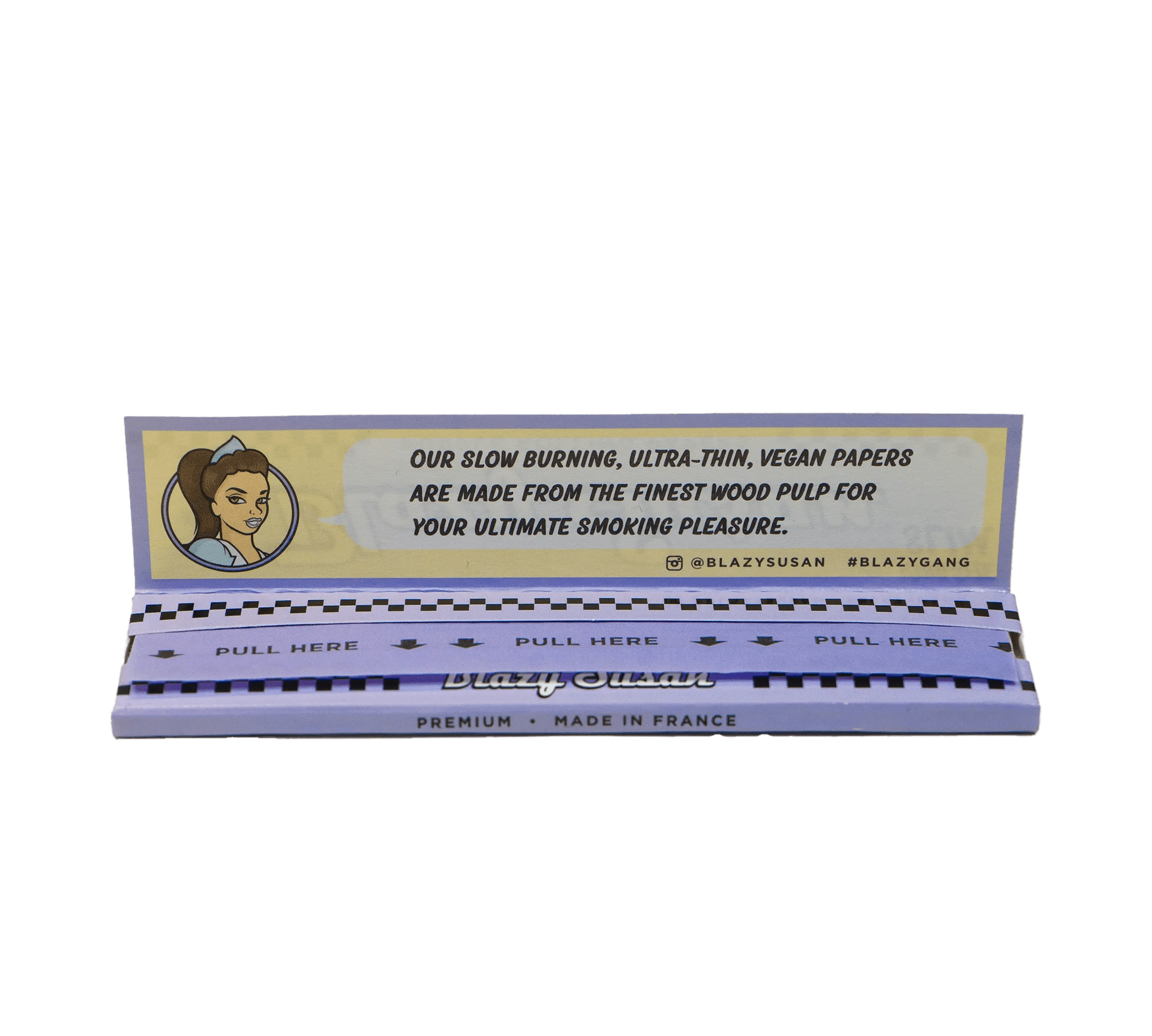 Papelillo Blazy Susan King Size Purple - BaePinkPapelillos