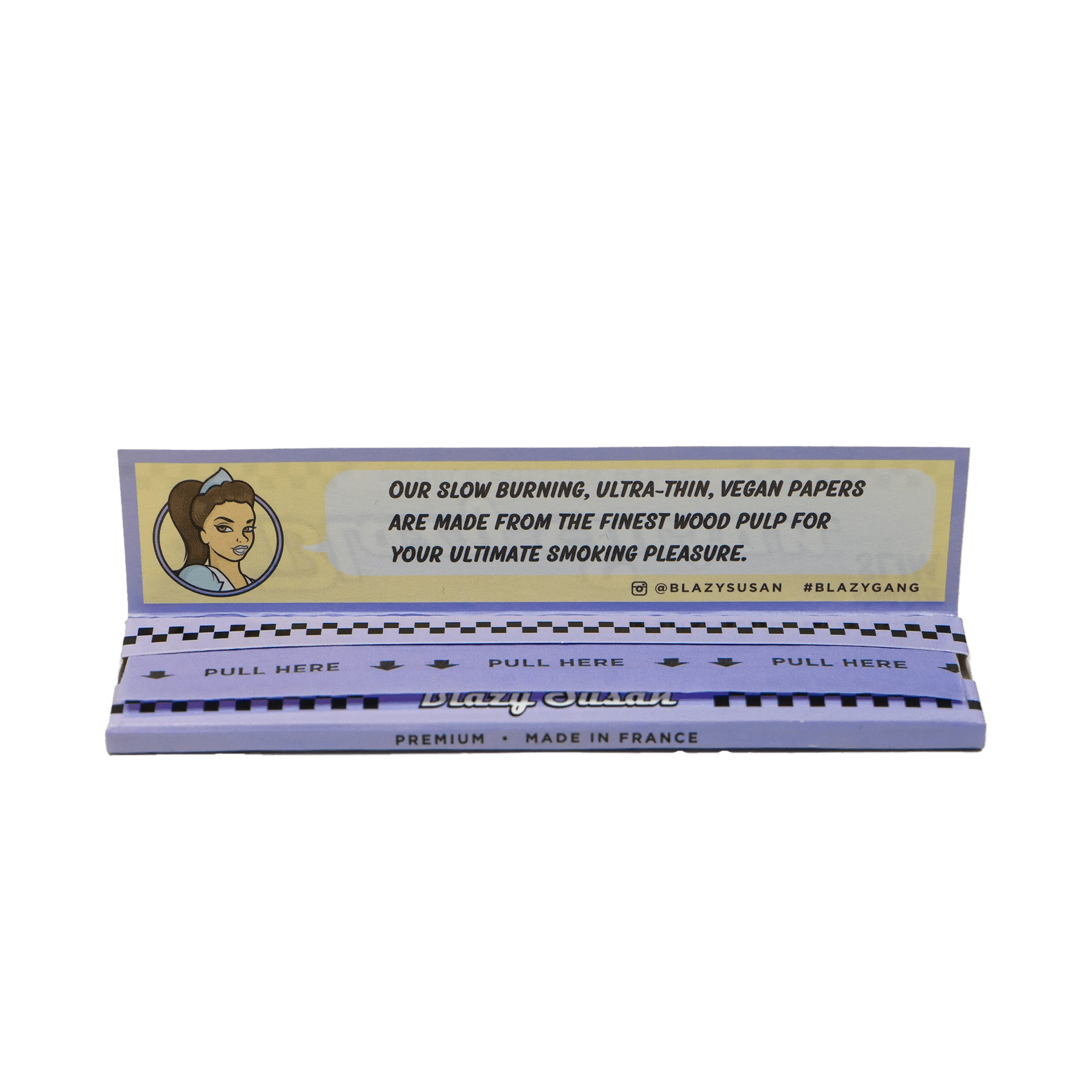 Papelillo Blazy Susan King Size Purple - BaePinkPapelillos