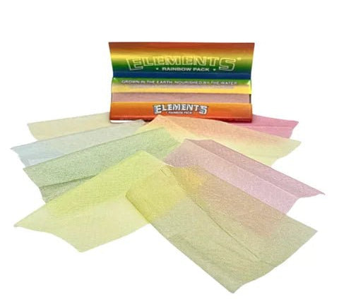 Papelillos Rainbow 1 1/4 Elements - BaePinkPapelillos