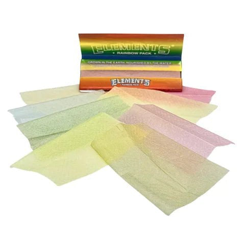 Papelillos Rainbow 1 1/4 Elements - BaePinkPapelillos
