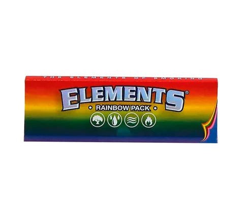 Papelillos Rainbow 1 1/4 Elements - BaePinkPapelillos