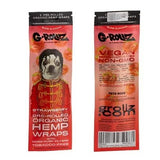 Pre-rolled Hemp Wraps x 2 Strawberry G-Rollz - BaePinkBlunt